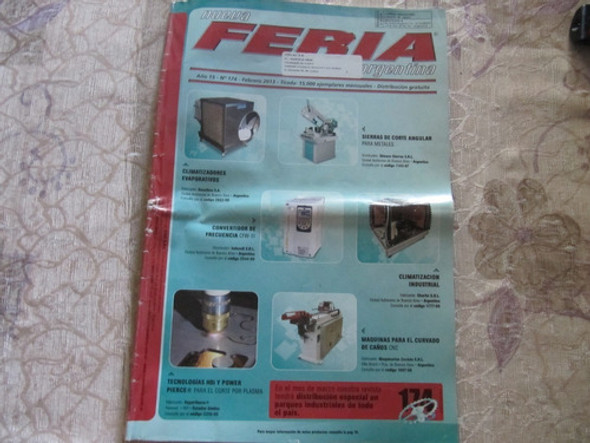 Revista Nueva Feria Argentina - Industrias Año 2013 - N° 174 0