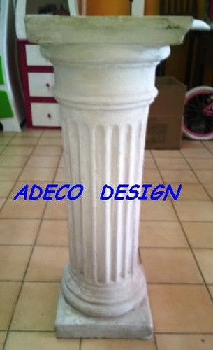 Columna Dorica O Corintia 75 Cemento Mesa 1