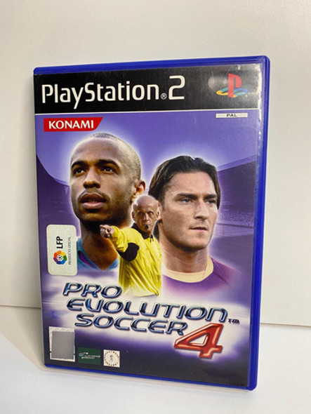 Pro Evolution Soccer 4 Ps2 En Español Original Pal Completo 0