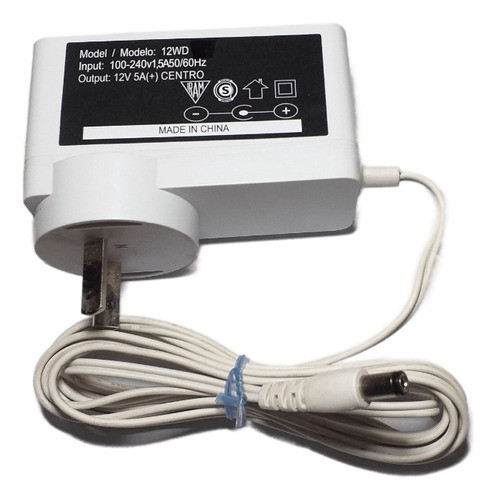 Fuente Switching 12v 5a Tipo Cargador Pin... Anri Tv 0