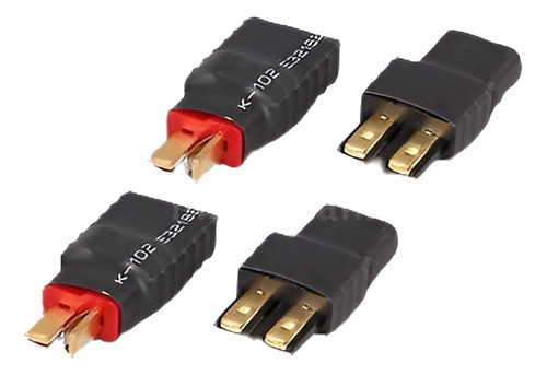 No 2pairs Hilos Traxxas Plug Hembra De Enchufe Male(deans) C 0