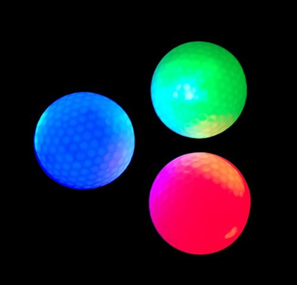 Yamato Led Light Up Golf Balls, Glow In The Dark Night Golf 0