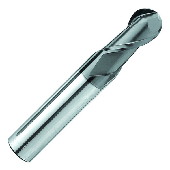 Fresa Helicoidal Ballnose R 2mm Vastago 4mm 2 Filos Cnc 0