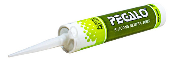 Silicona Neutra Transparente Pegalo 280cc X24 Unidades 0