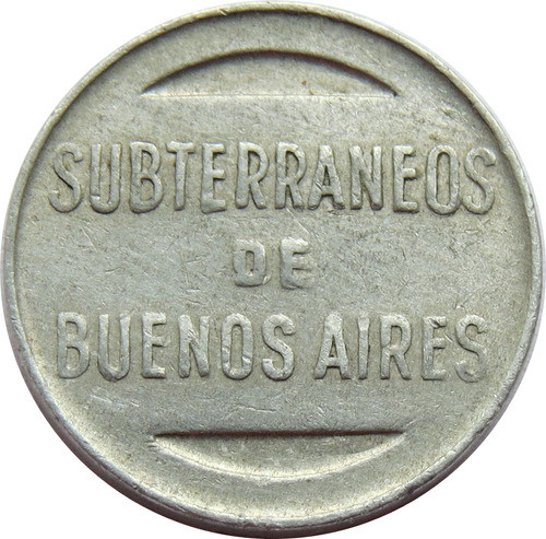 Argentina - Ficha Do Metrô De Buenos Aires. - 0