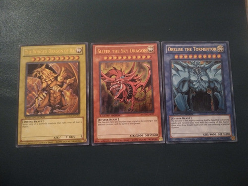 Tres Dioses Egipcios Nuevos Yugioh 0