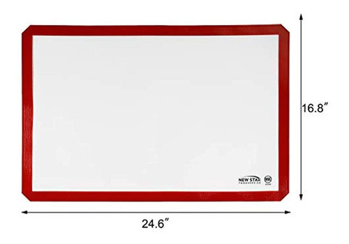 New Star Foodservice 36596 Alfombra Para Hornear De Silicona 1