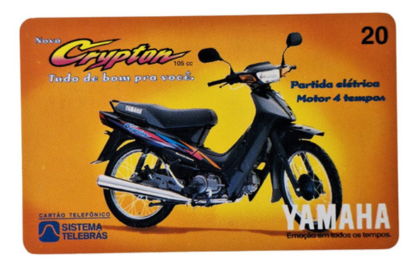 Ct107= Cartao Telebras Yamaha  Novo = Desc,5,00 Ver Abaixo 0