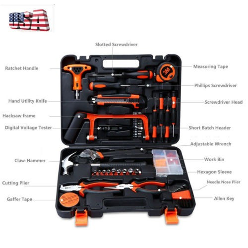 Herramientas De Reparación De Auto Conjunto Hardware Toma Ca 1