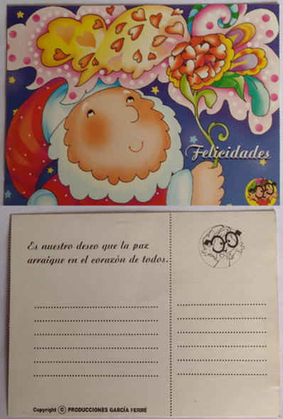 Antigua Postal De La Revista Anteojito 0