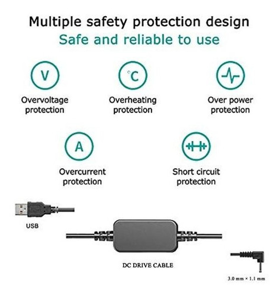 Acoplador Usb Para Canon Eos M3 M5 M6 M6 Mark Ii Ca-ps700 1