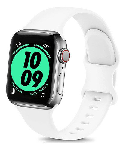 Malla Para Iwatch Series 7,6,5,4,3,2,1,se/blanco 0