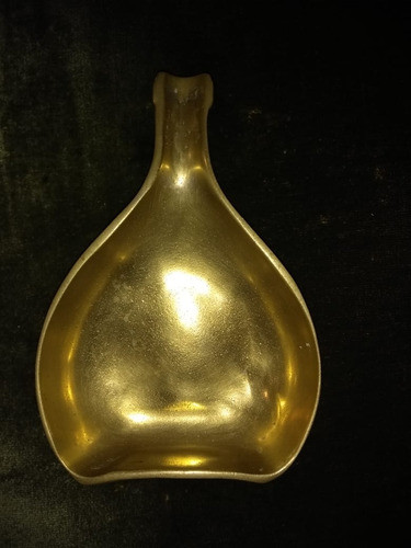 Cenicero Botellon  De Bronce Macizo Grande 11 X 14 Cm 0