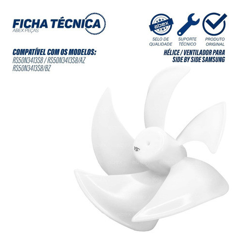 Cooler Geladeira Samsung Da31-00052a Rs50n3413s8 Original 1