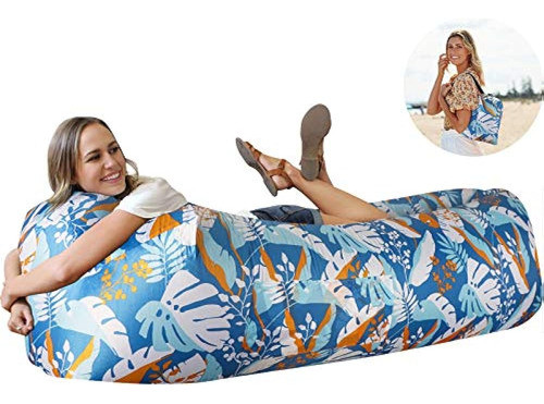 Wekapo Tumbona Inflable Sofá De Aire Hamaca-portátil, A Prue 0