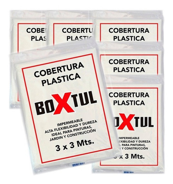 Cobertor Plastico Multiuso 3x3 Transparente Obras Pintor X6 0