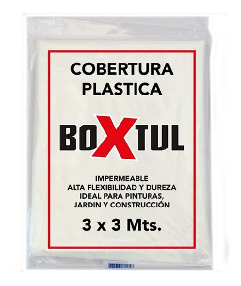 Cobertor Plastico Multiuso 3x3 Transparente Obras Pintor X6 1