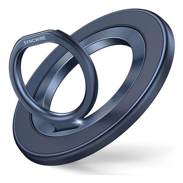 Soporte Magnetico De Anillo Para Celular Azul Titanio 0