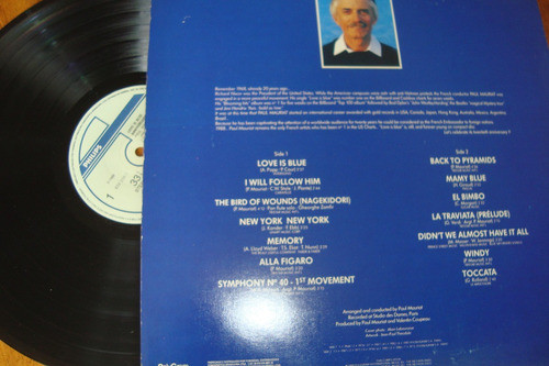 Lp Philips 1988 / Orquestra Paul Mauriat / Love Is Blue 1