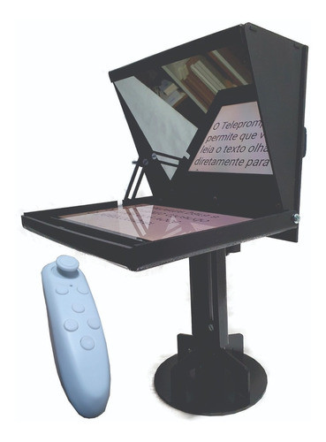 Teleprompter Para Tablete, iPad,celular C/ Base E Controle 0