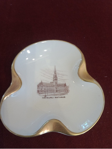Cenicero Decorativo Souvenir Retro  Hamburg Rathaus 0