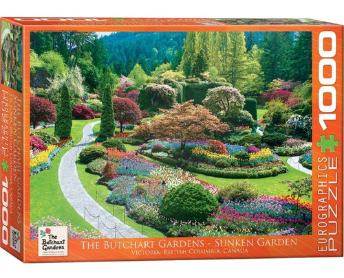 Puzzle 1000 Piezas Sunken Garden - Eurographics 0