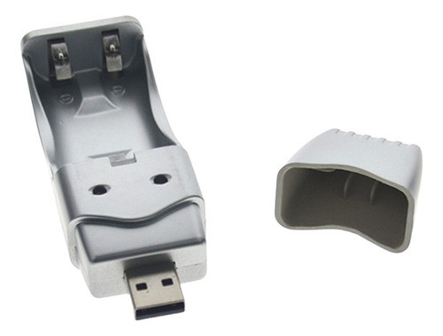 Cargador Usb Para 2 Pilas Aa Aaa Ni-cd Ni-mh 0