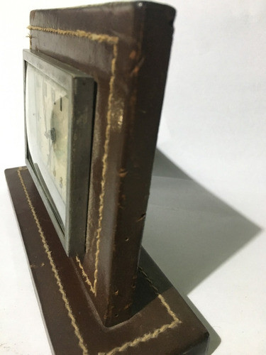 Reloj Bayard Frances De Escritorio Año 1955 De Cuero ! 1