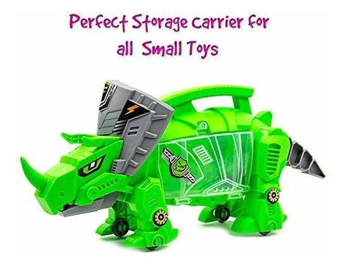 Think N Thrill Dinosaur Toys Carrier De Almacenamiento Para 1