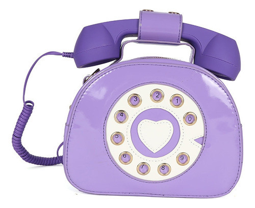 Bolsa De Ombro Feminina Em Couro Pu Em Forma De Telefone - R 0