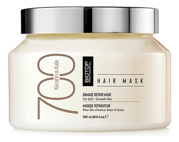 Nutricion Mascara Keratina Hidrolizada Biotop 700 550ml 0