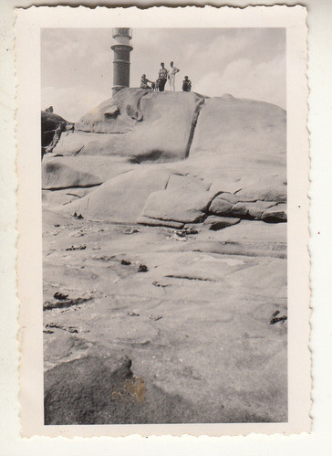 Lote 2 Antiguas  Fotografias En Cabo Polonio Rocha Uruguay 1