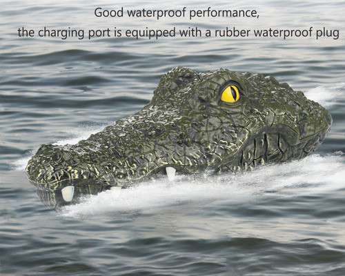 Brinquedo De Cabeça De Crocodilo Com Simulação Engraçada De 1