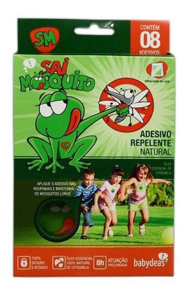 Sai Mosquito- Adesivo Repelente Natural Único 0