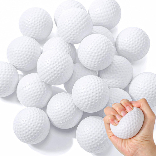 Libima 20 Piezas Mini Pelota Golf Antiestrés A Granel Espuma 0
