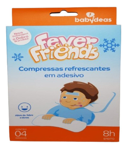 Babydeas Compressas Refrescantes Em Adesivo Fever Friends 0