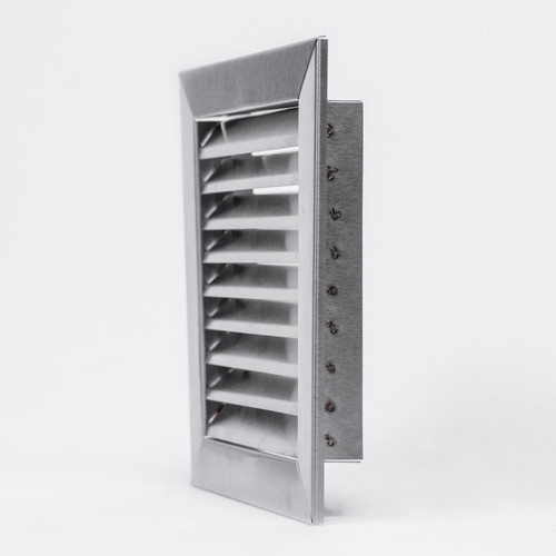 Rejilla De Ventilacion De Acero Inoxidable 30x15 1