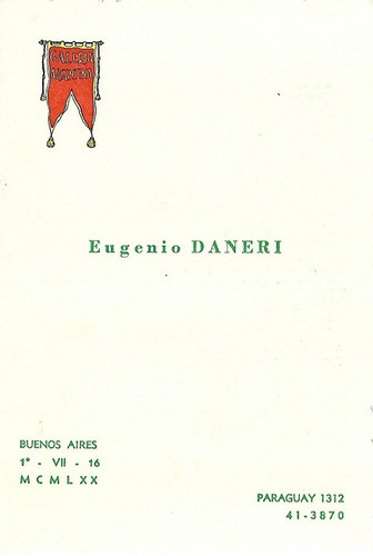 Catálogo Exposición Eugenio Daneri Más Fotografia Daneri 0