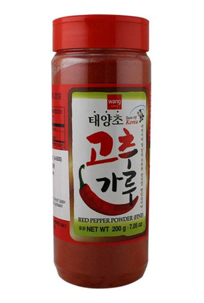 Gochugaru Pimenta Vermelha Coreana Em Pó Fino 200g 0