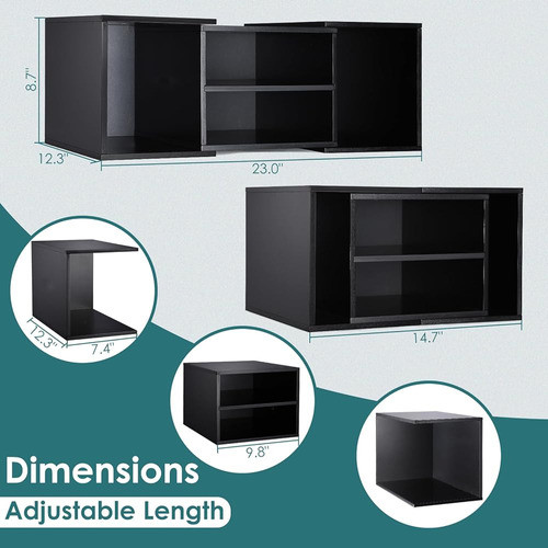 Emerit Soporte De Impresora Grande Con Almacenamiento, Mesa 1