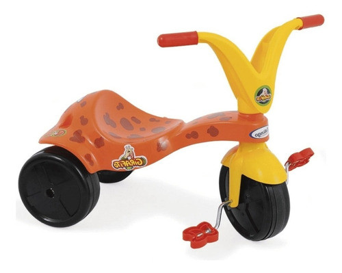 Triciclo Infantil Girafito Amarelo E Laranja Xalingo 1