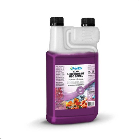Klyo Limpador De Uso Geral 1l Acai Com Guarana 0 Klyo Limpador De Uso Geral 1l Acai Com Guarana 0