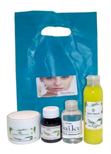 Kit De Peeling Mandélico 30% Acné Poros Arrugas Manchas Caba 0