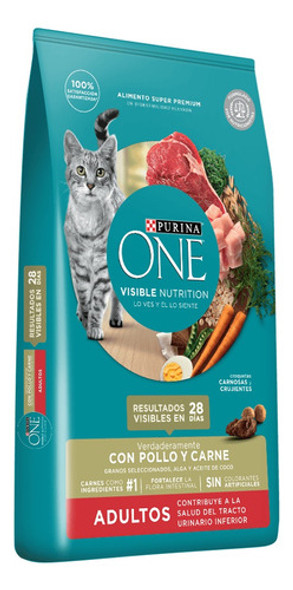 Alimento Purina One Gatos Sabor Carne 2 Kg. 1 Alimento Purina One Gatos Sabor Carne 2 Kg. 1