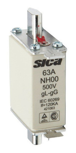 Fusible Nh T00 63a Sica Tienda Oficial Gtia 3 Años!! 0