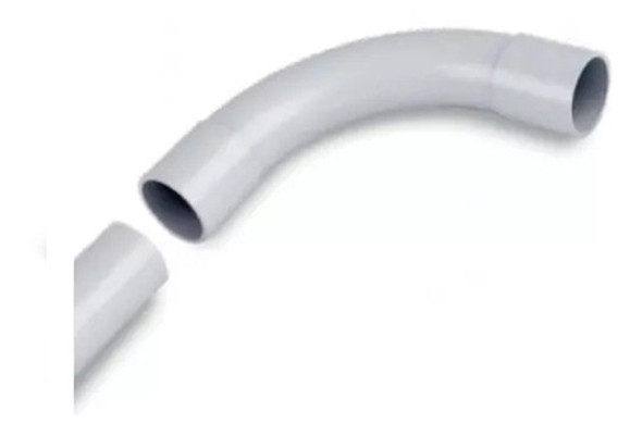 Curva Pvc 20mm 3/4 Caño Tubelectric Genrod X 10pza Oferta 1