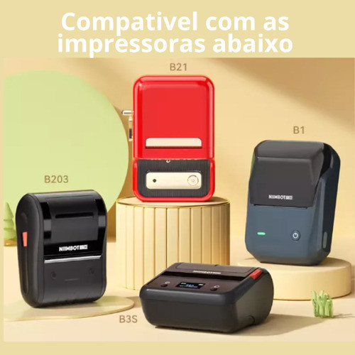2 Rolos Etiqueta Niimbot Cabo Joias Óculos B1/b21/b3s/b203 1