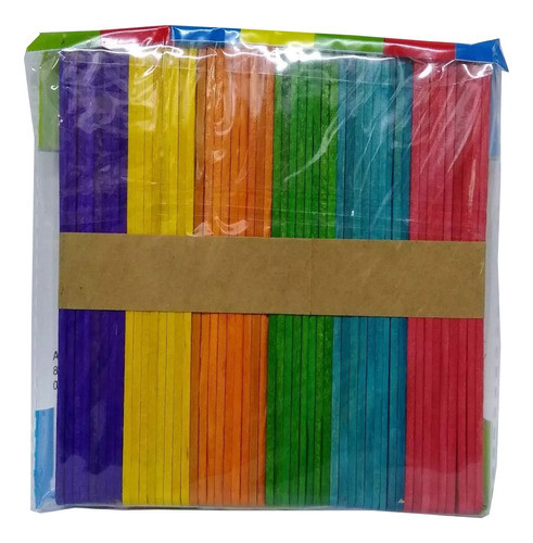 Palitos Liggo Para Marquetería De Colores X 50 Unidades 0