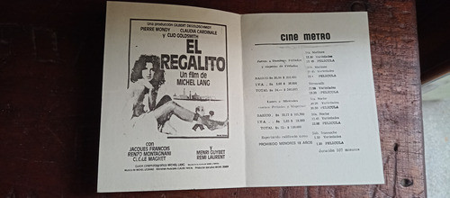 Programa De Cine Metro El Regalito 0