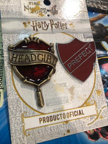 Prendedores Pines Harry Potter Gryffindor Headgirl Prefect 0